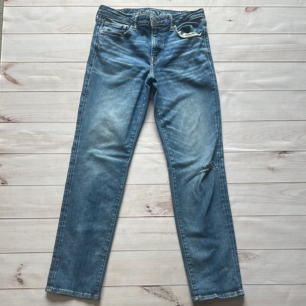 American eagle straight Men's Blue Jeans size 32/34